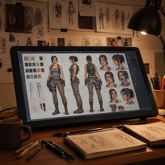 AI Character Reference Sheet Prompt Guide