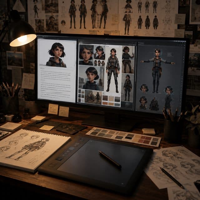 Prompting vs Reference Images vs LoRA: What Keeps AI Characters Consistent?
