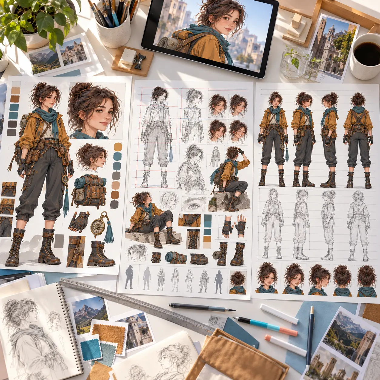 Character Sheet vs Model Sheet vs Turnaround: What Is the Difference?