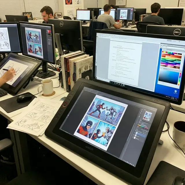 Scaling Production: From Single Image to Compelling Comics